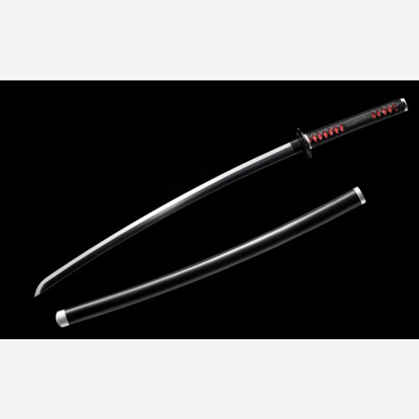 Demon Slayer 104 cm cosplay katana – premium sword replica with LED illumination"