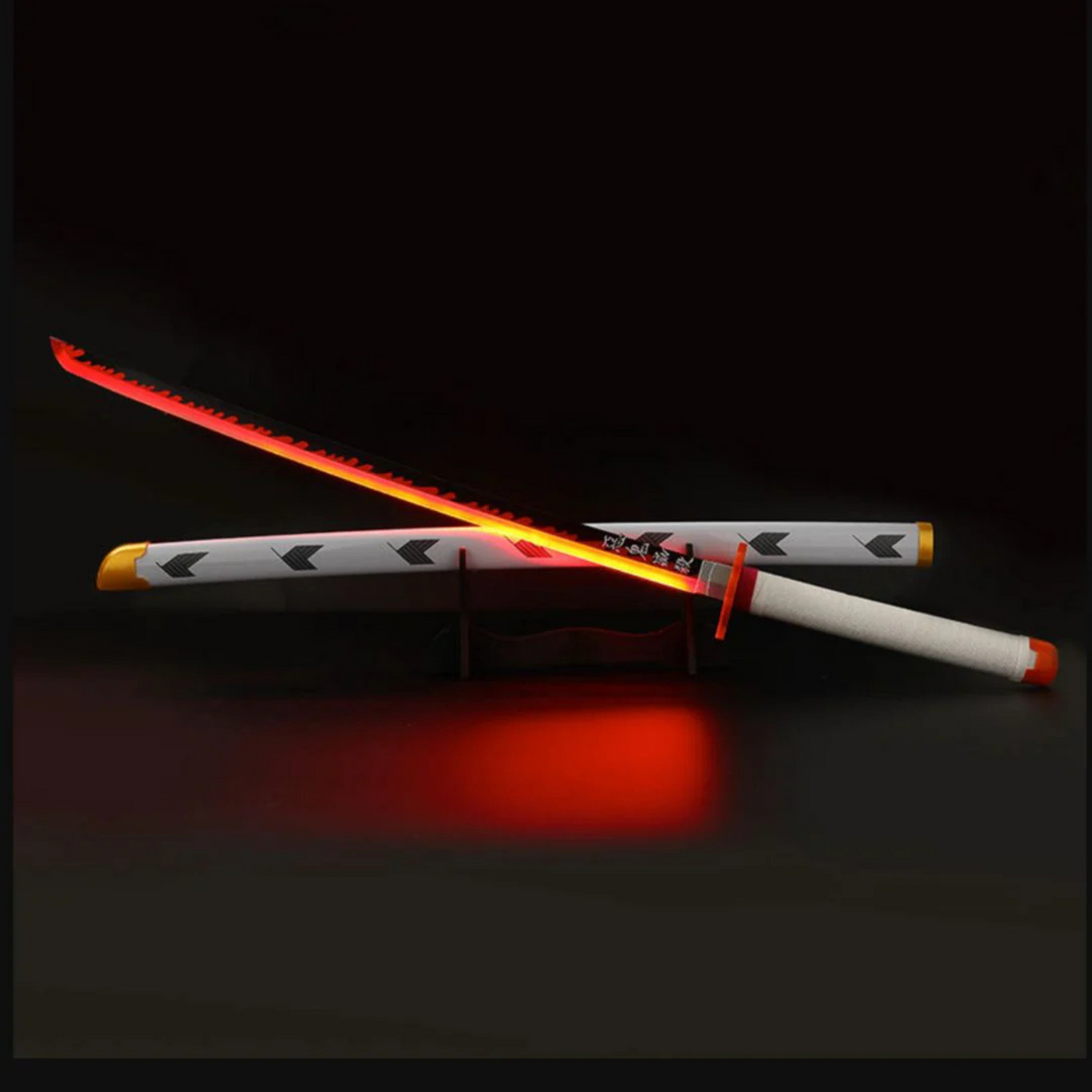 Rengoku Nichirin LED Katana – Demon Slayer-inspired anime sword collectible
