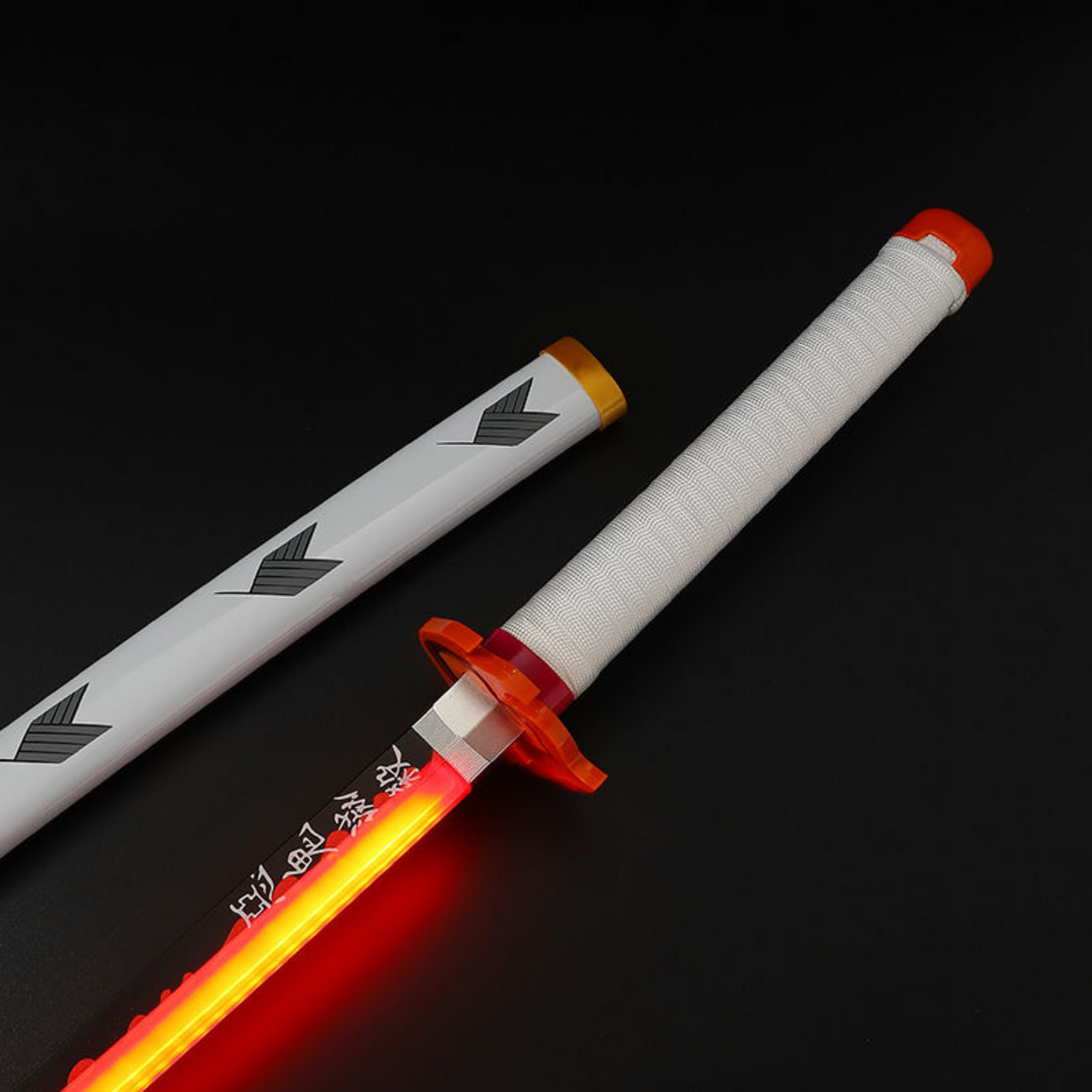 Rengoku Nichirin LED Katana – Demon Slayer-inspired anime sword collectible