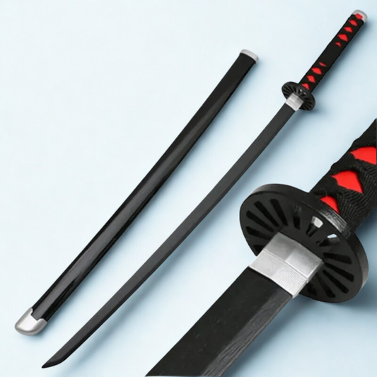 Tanjiro Kamado – Demon Slayer Nichirin – Wooden Katana Replica (104 cm)