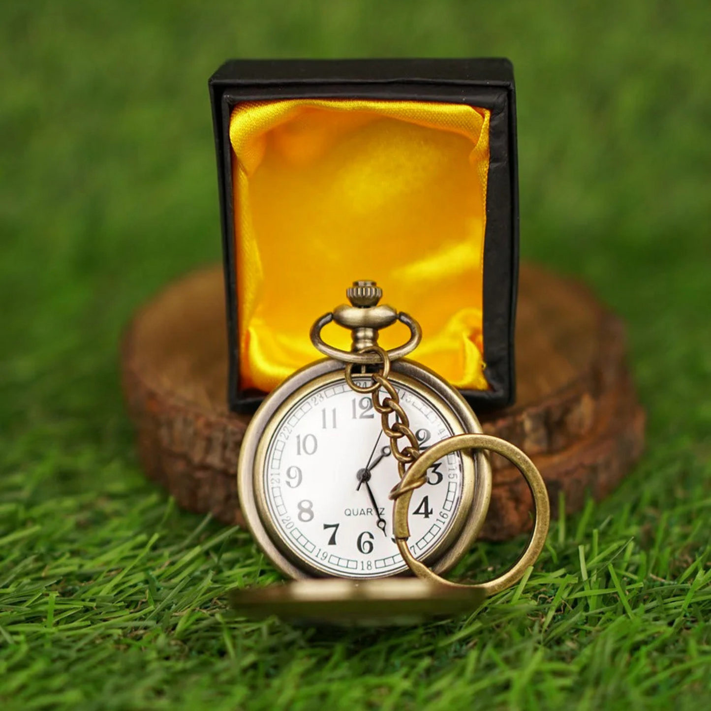 Attack on Titan Pocket Watch Metal Keychain