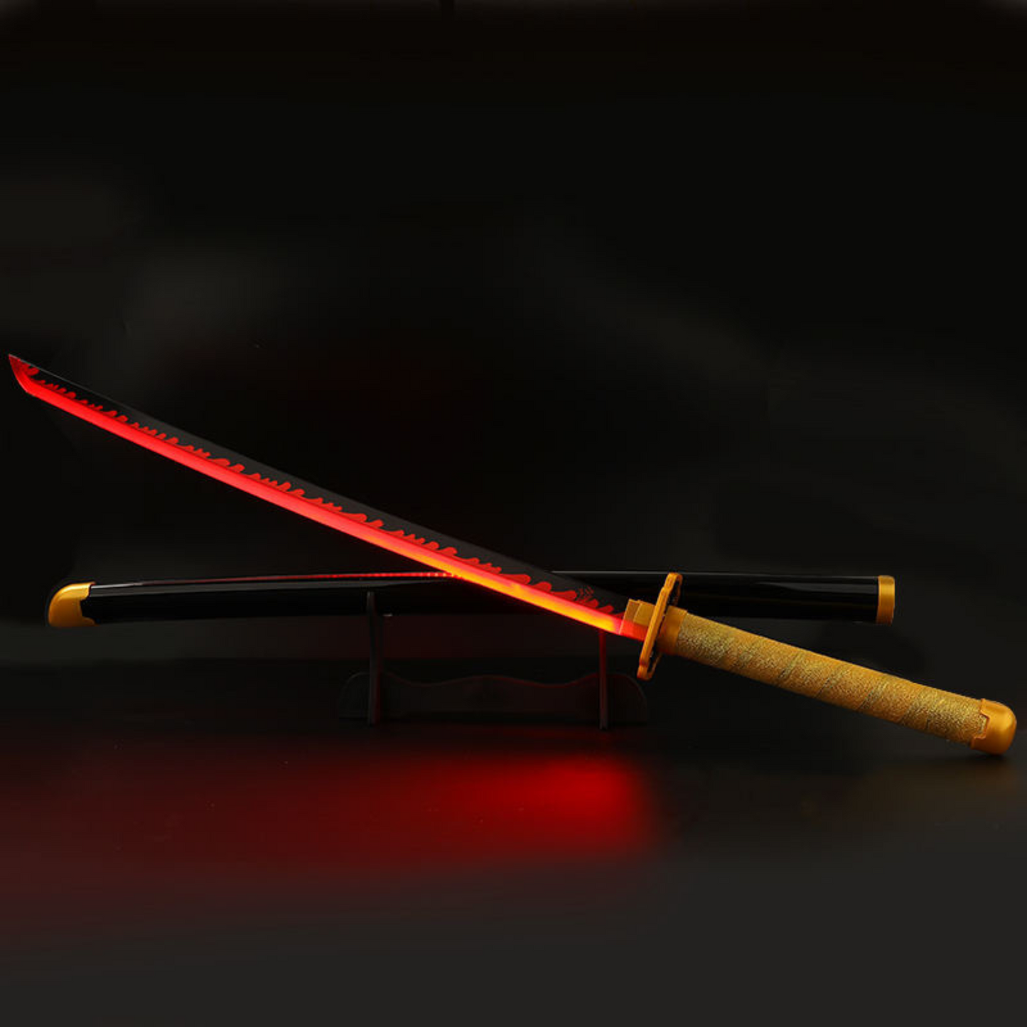Tsugikuni Yoriichi Nichirin LED Katana – Demon Slayer-inspired anime sword collectible