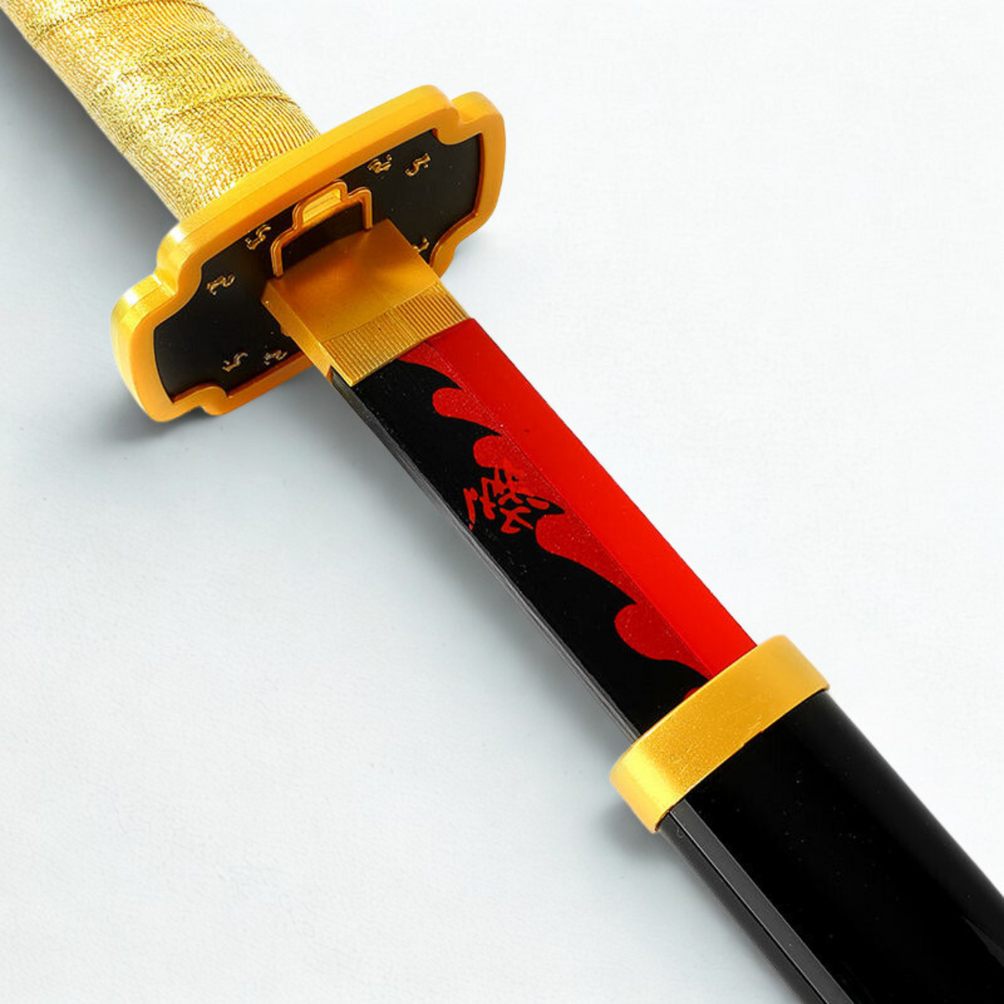 Demon Slayer 104 cm cosplay katana – high-quality anime sword with LED illumination