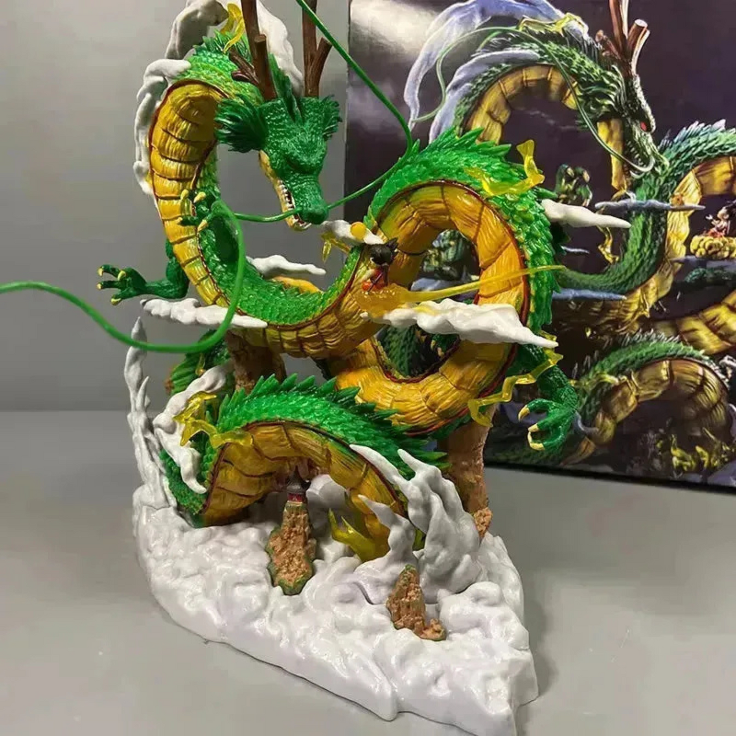 Dynamic pose of Shenron – 22 cm collectible for Dragon Ball Z fans