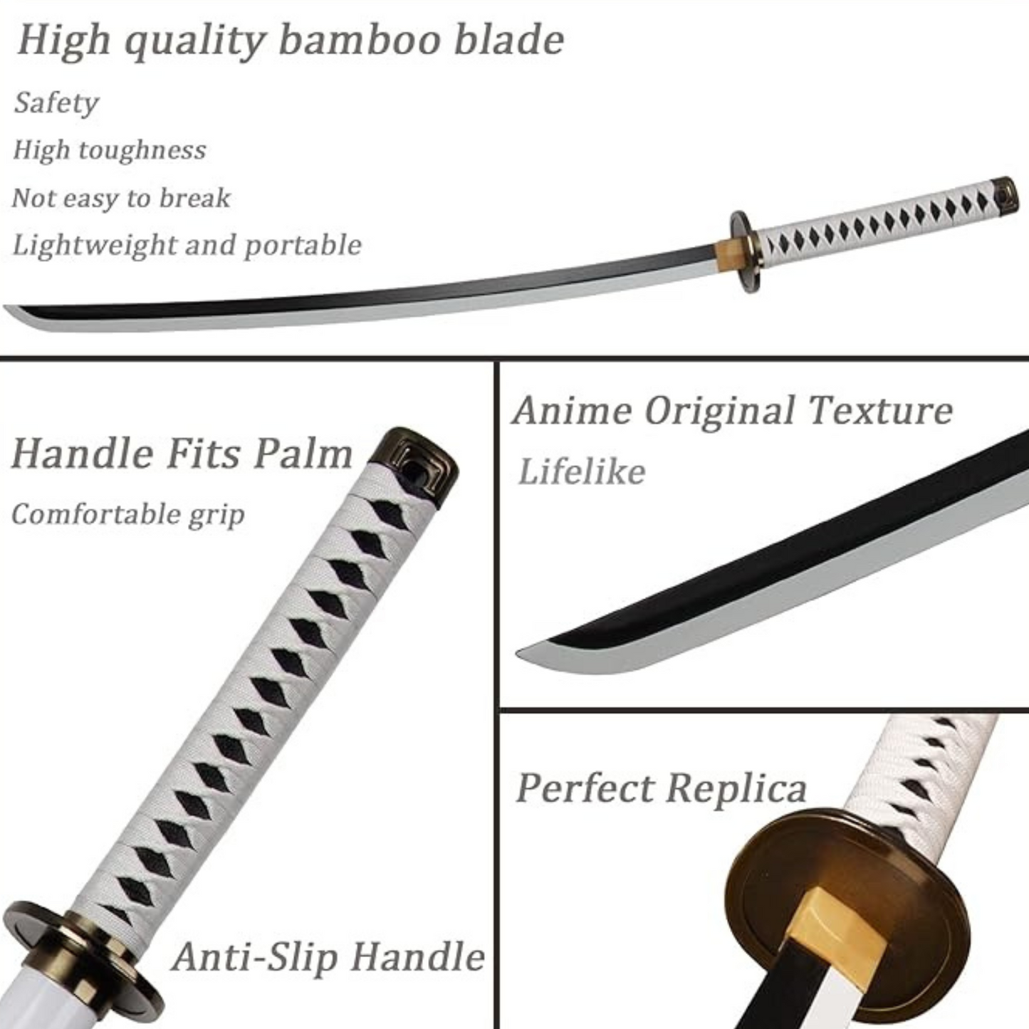 Glowing LED Wado Ichimonji Katana – perfect for cosplay and display