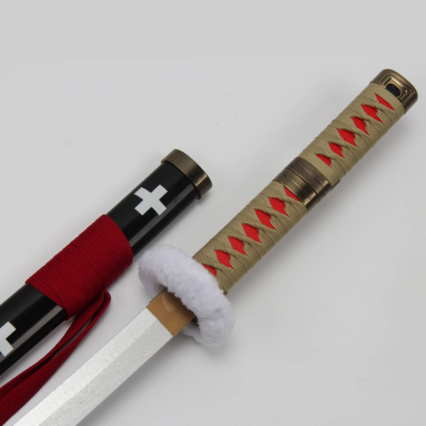 Trafalgar D. Law Kikoku Golden Wooden Katana
