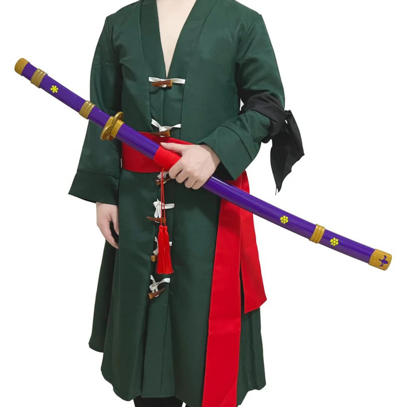 Roronoa Zoro – One Piece Enma Purple – LED Katana Replica (104 cm)
