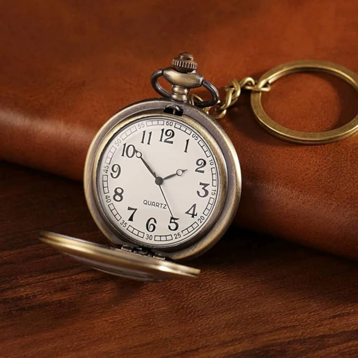Luffy’s Pirate Crest Antique Watch Keyring