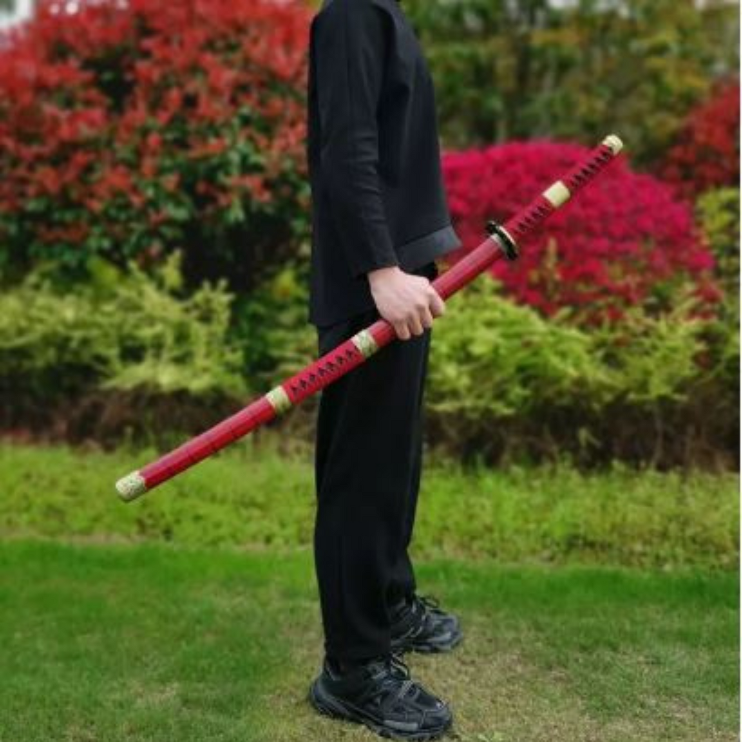 One Piece Sandai Kitetsu Sword on Display Stand