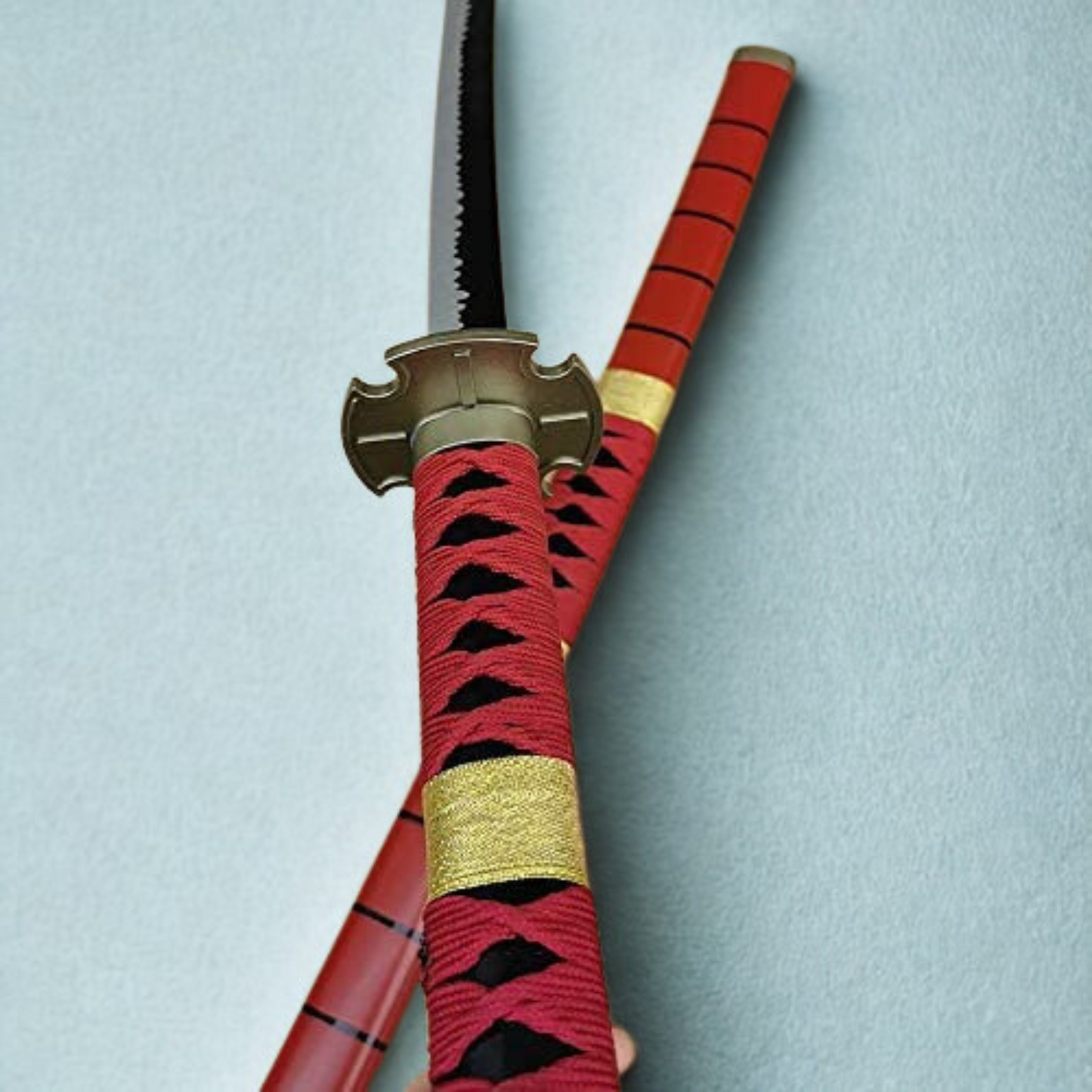One Piece Sandai Kitetsu Sword on Display Stand