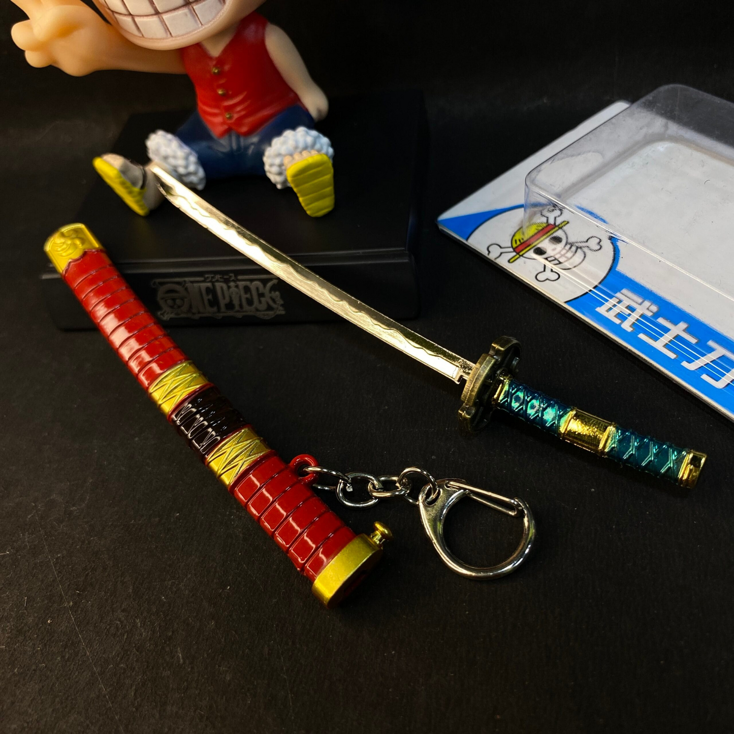 The Sandai Kitetsu Katana Keyring