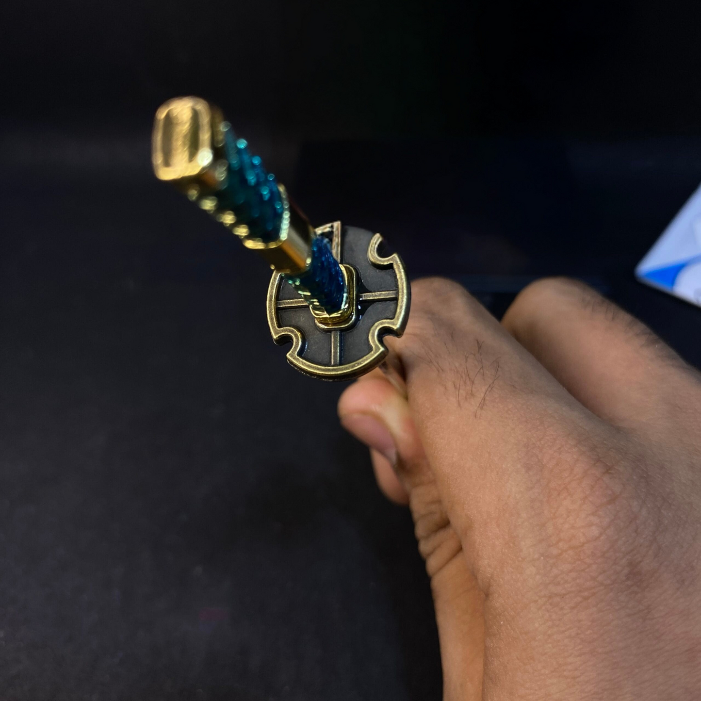The Sandai Kitetsu Katana Keyring