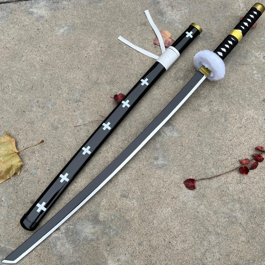 Trafalgar D. Law – One Piece Kikoku White – Wooden Katana Replica (104 cm)