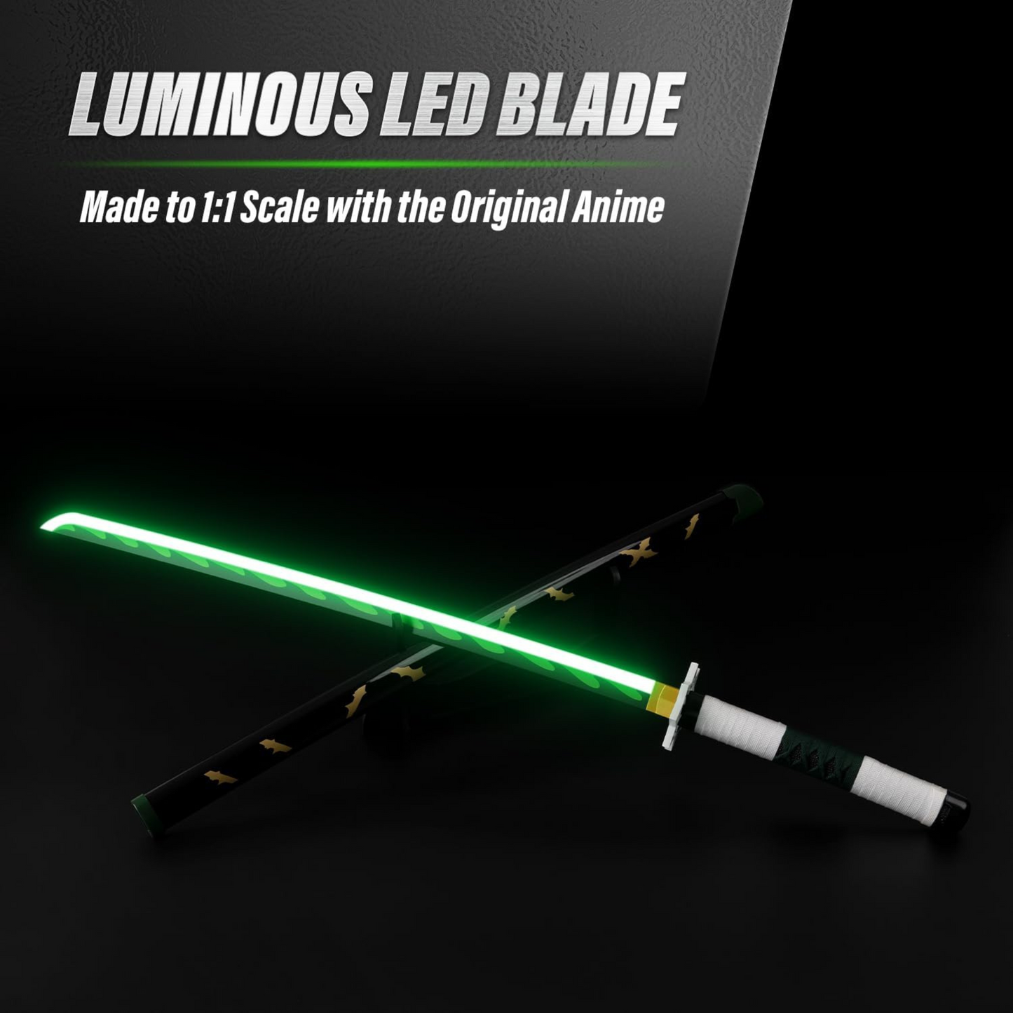 Demon Slayer 104 cm cosplay katana – perfect for Wind Hashira fans
