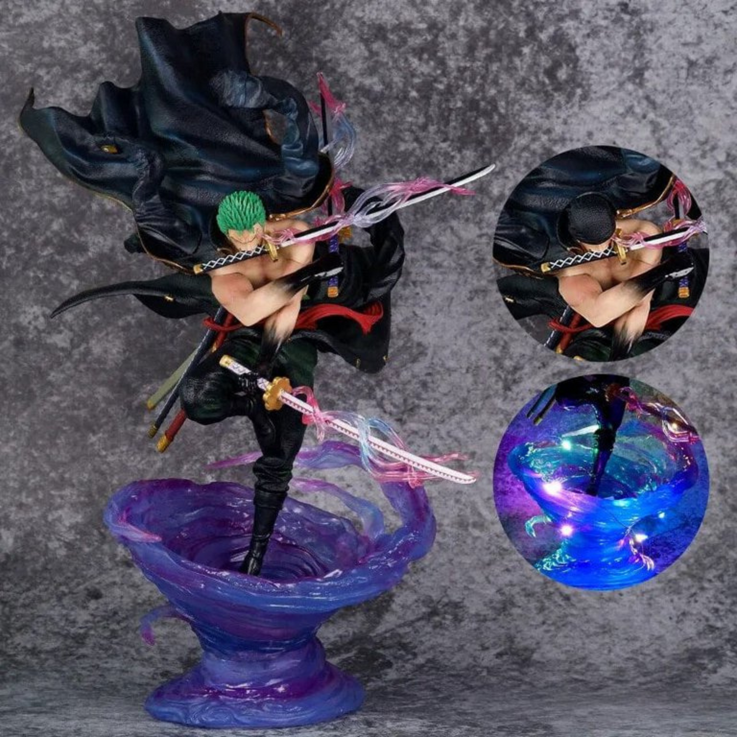 Roronoa Zoro Tornado Slash Action Figure