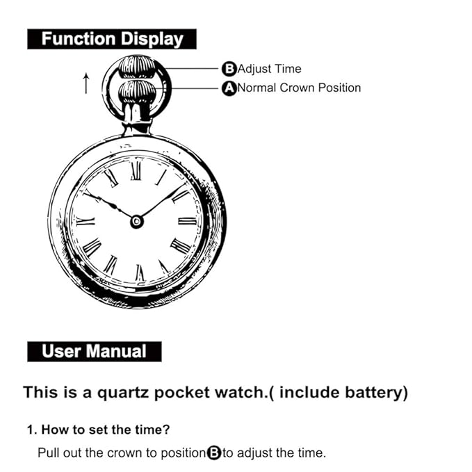 Batman Pocket Watch Metal Keychain