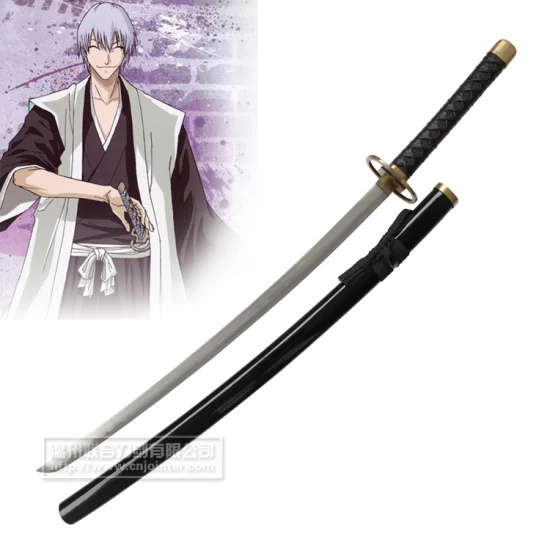 Ichigo Kurosaki – Bleach Bankai Zangetsu – Wooden Katana Replica (104 cm)