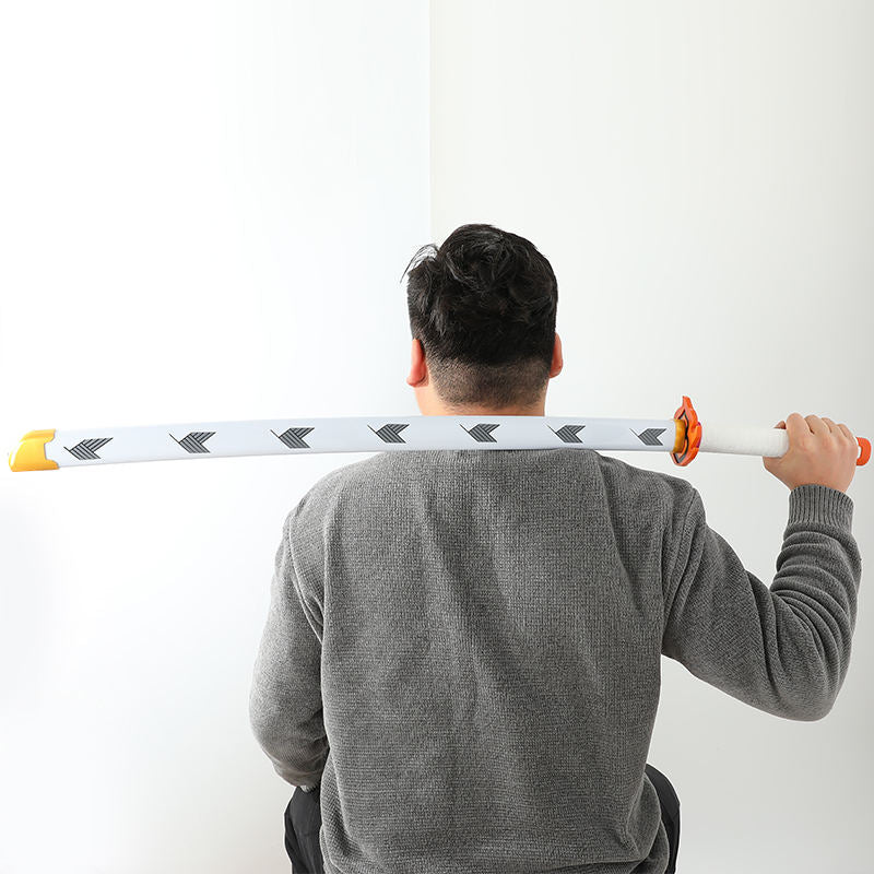 Kyojuro Rengoku – Demon Slayer Nichirin – LED Katana Replica (104 cm)