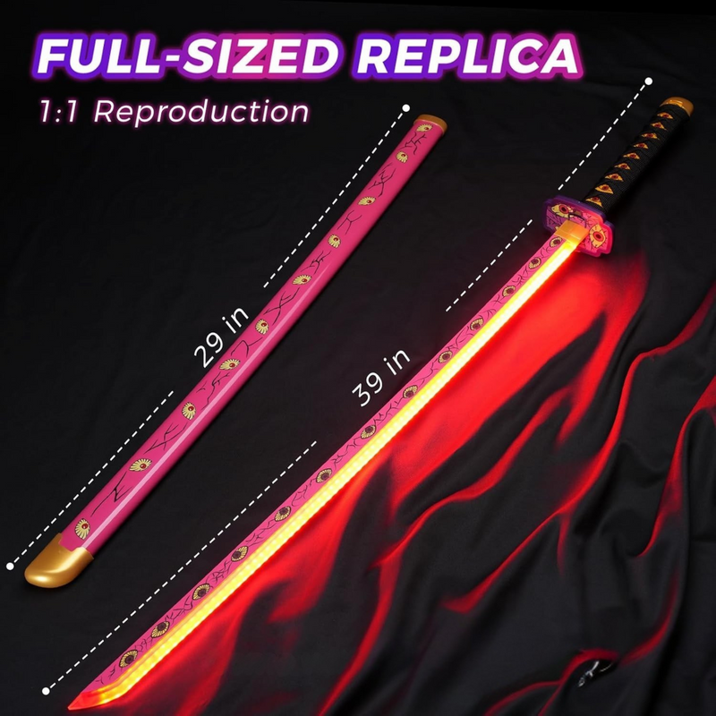 Kokushibo – Demon Slayer Nichirin – LED Katana Replica (104 cm)