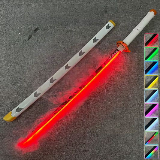 Kyojuro Rengoku – Demon Slayer Nichirin – Smoke Katana Replica (104 cm)