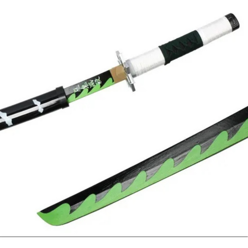 Sanemi Shinazugawa – Demon Slayer Nichirin – Wooden Katana Replica (104 cm)