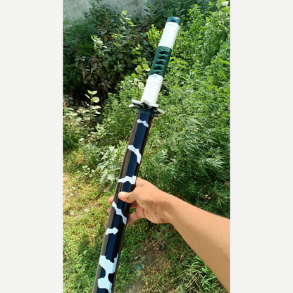 Sanemi Shinazugawa – Demon Slayer Nichirin – Wooden Katana Replica (104 cm)