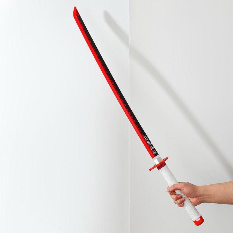 Kyojuro Rengoku – Demon Slayer Nichirin – Wooden Katana Replica (104 cm)