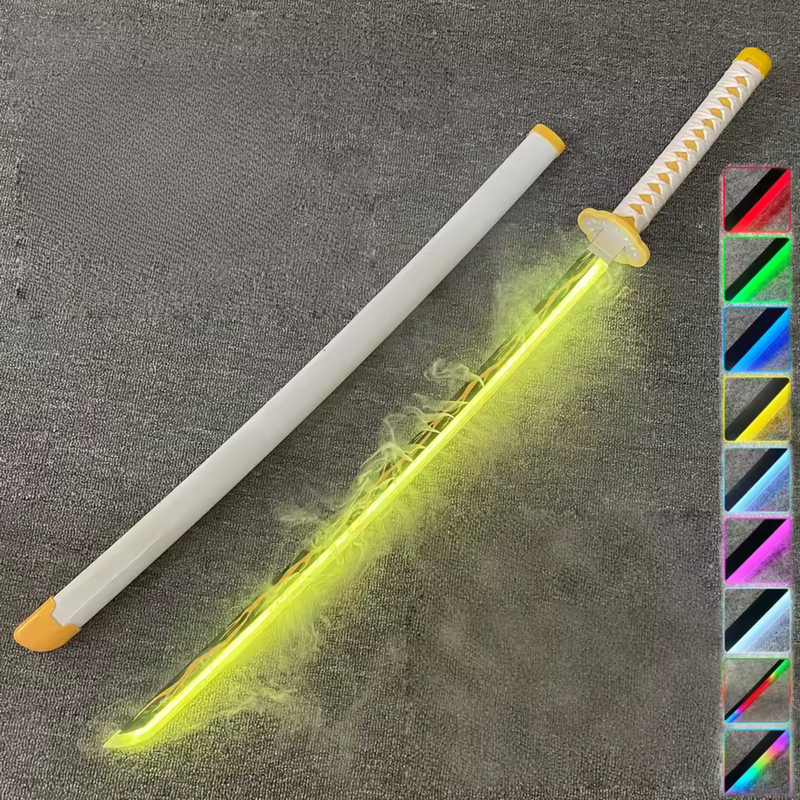 Zenitsu Agatsuma – Demon Slayer Nichirin – Smoke Katana Replica (104 cm)