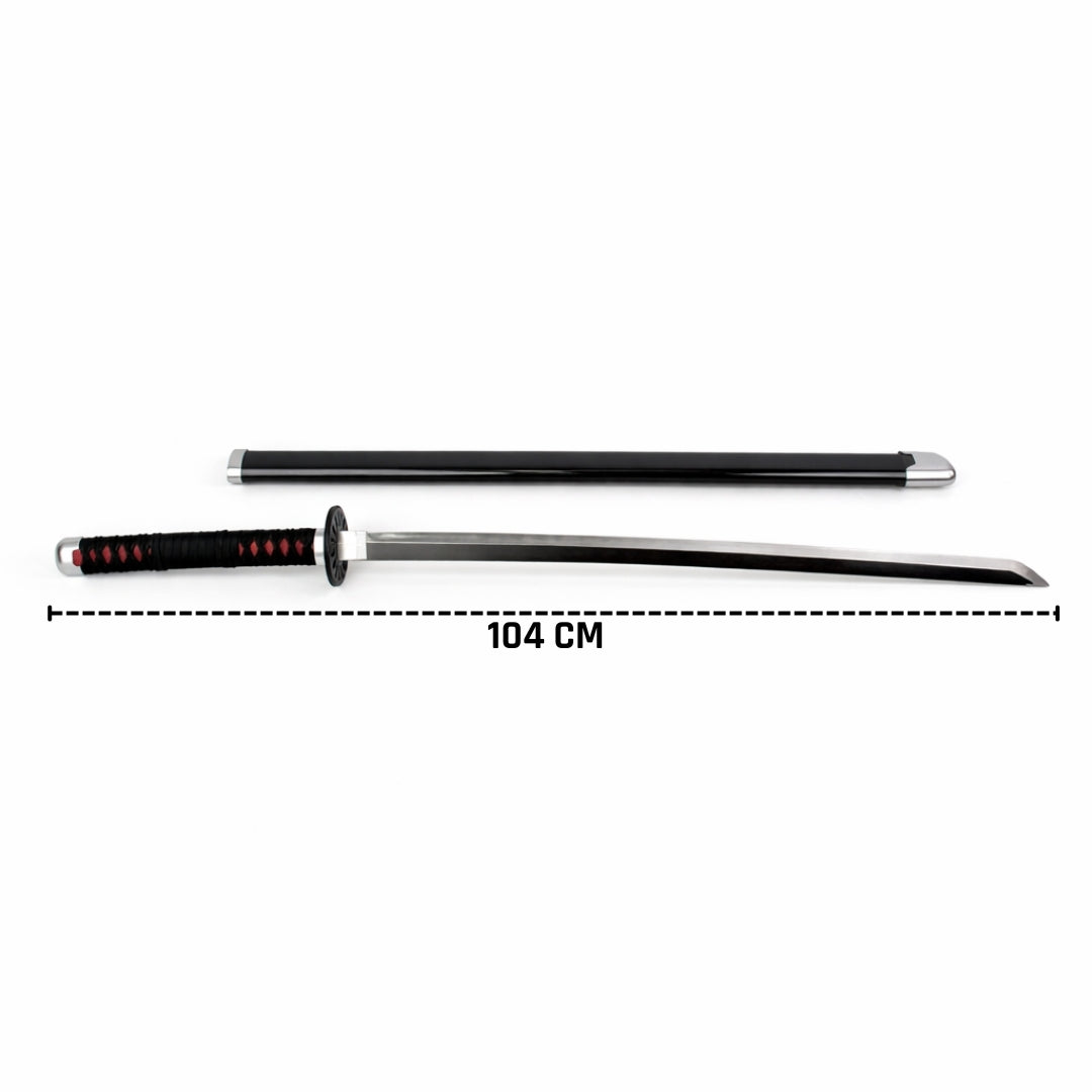 Tanjiro Kamado – Demon Slayer Nichirin – LED Katana Replica (104 cm)
