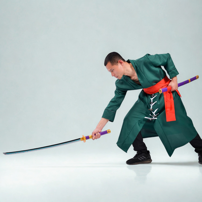 Roronoa Zoro – One Piece Enma Purple – Wooden Katana Replica (104 cm)