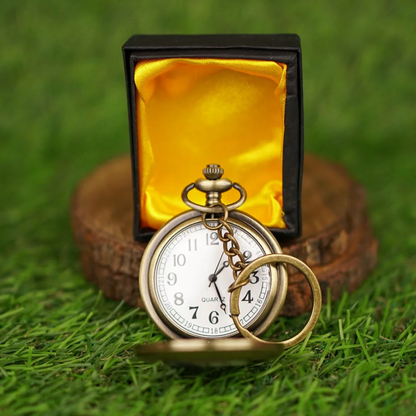 Attack on Titan Pocket Watch Metal Keychain