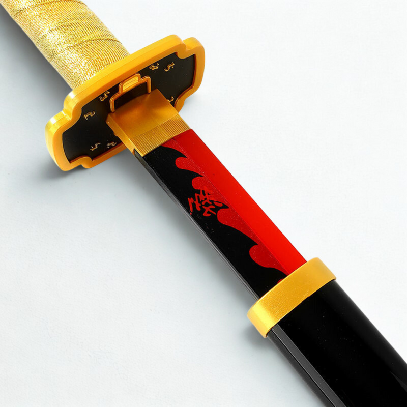 Yoriichi Tsugikuni – Demon Slayer Nichirin – Wooden Katana Replica (104 cm)
