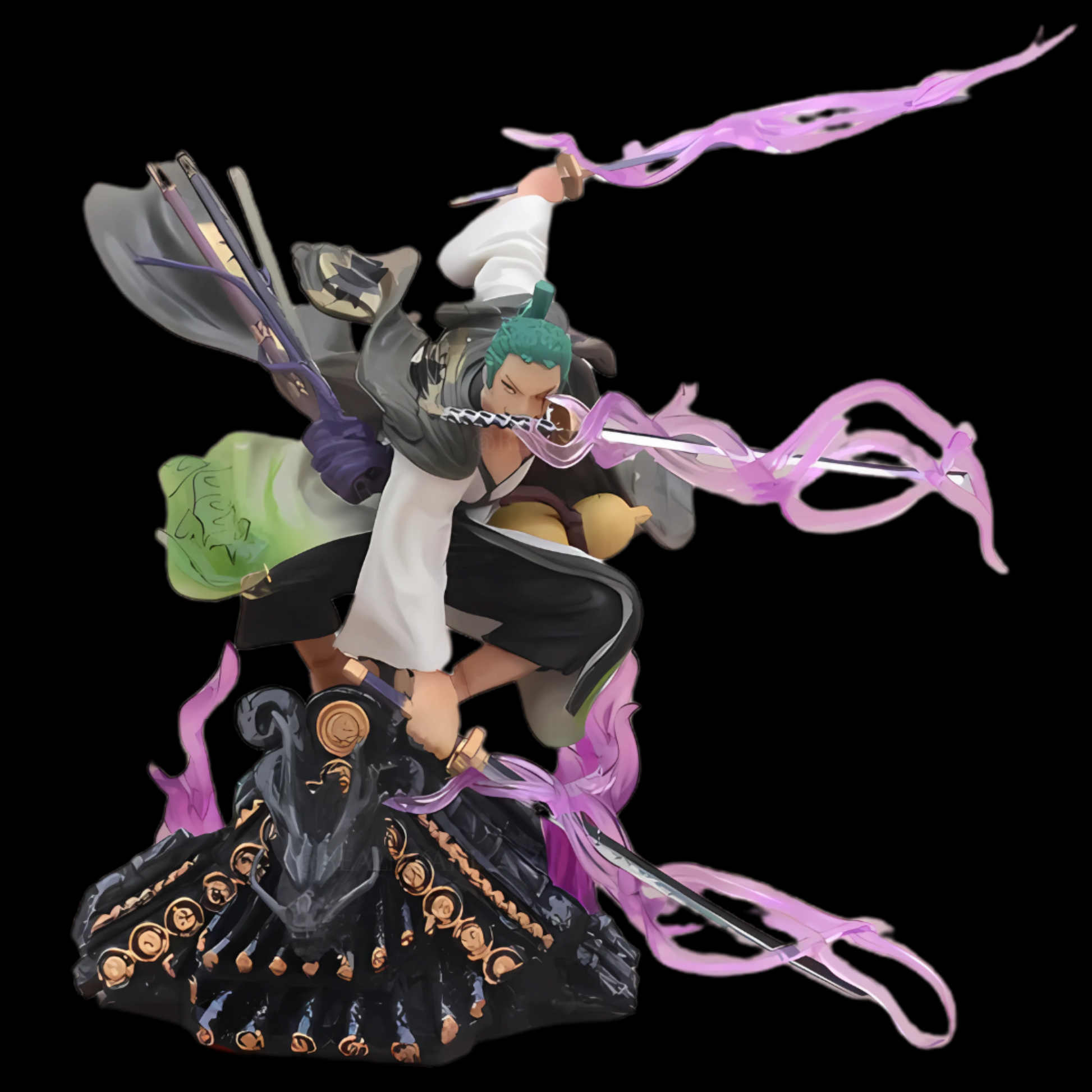 Zoro Tree action figure – premium One Piece collectible with katana accessorie