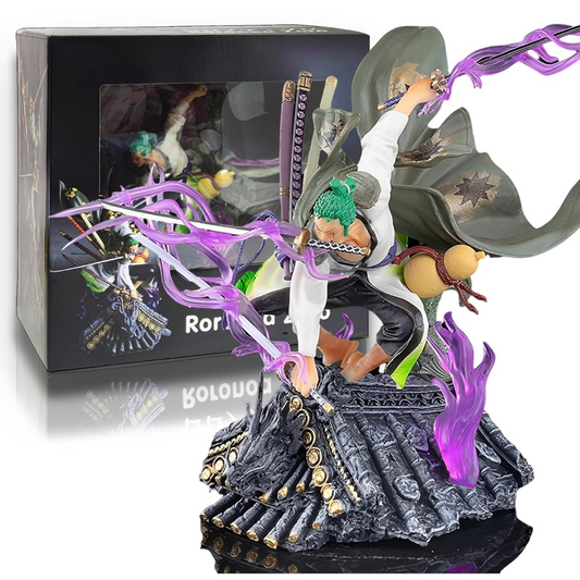 Zoro Tree action figure – premium One Piece collectible with katana accessorie