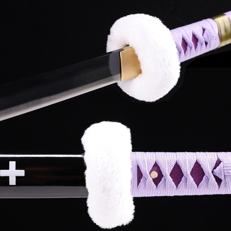Trafalgar D. Law – One Piece Kikoku Purple – Wooden Katana Replica (104 cm)