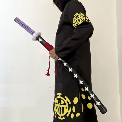 Trafalgar D. Law – One Piece Kikoku Purple – Wooden Katana Replica (104 cm)