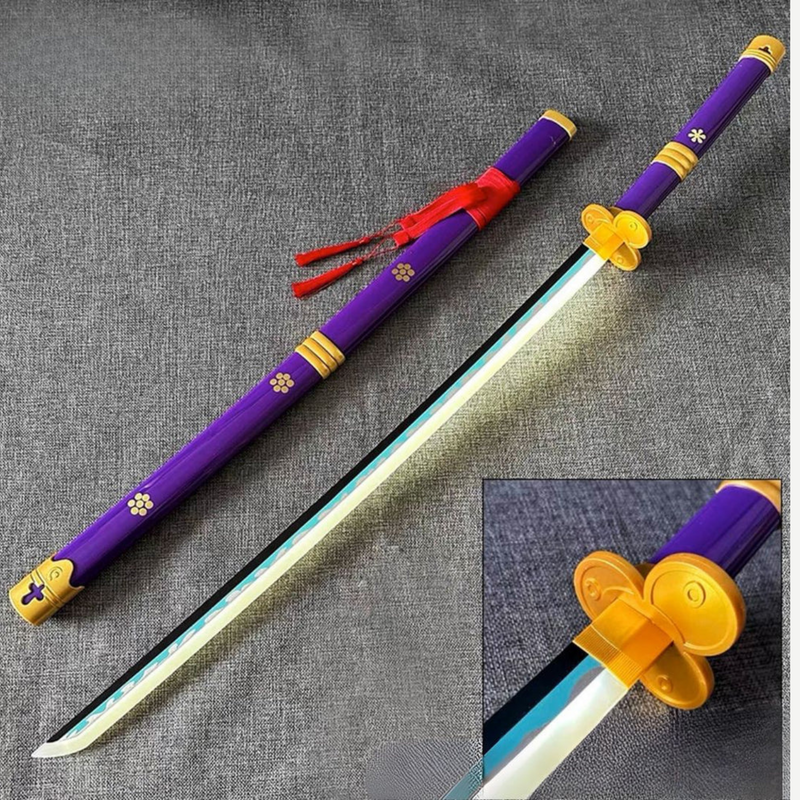 Roronoa Zoro – One Piece Enma Purple – LED Katana Replica (104 cm)