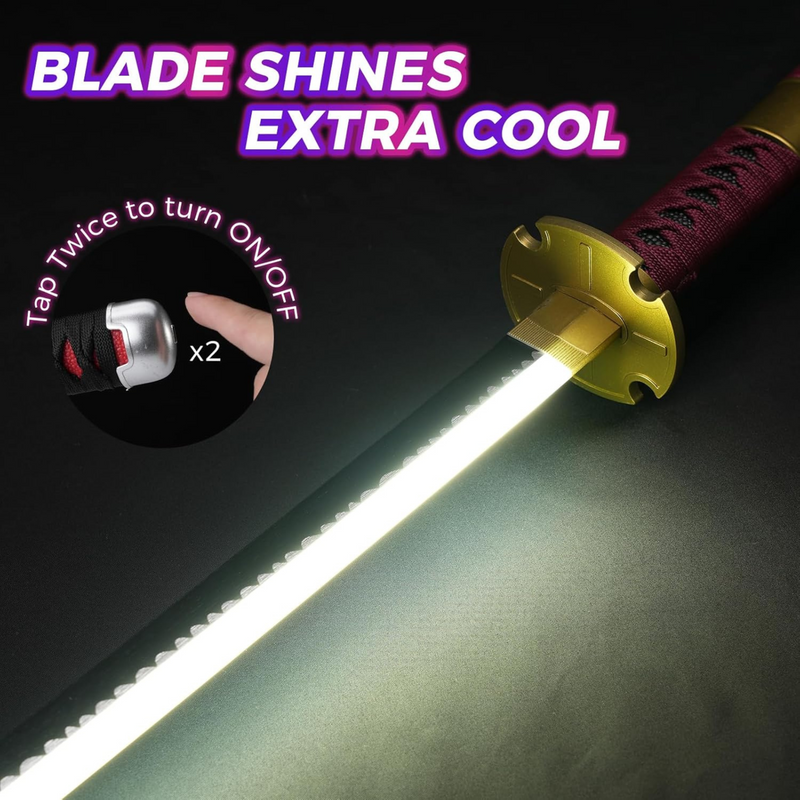 Roronoa Zoro – One Piece Sandai Kitetsu – LED Katana Replica (104 cm)
