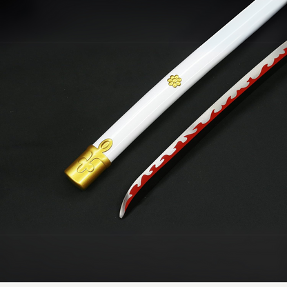 Roronoa Zoro – One Piece Enma White – Wooden Katana Replica (104 cm)