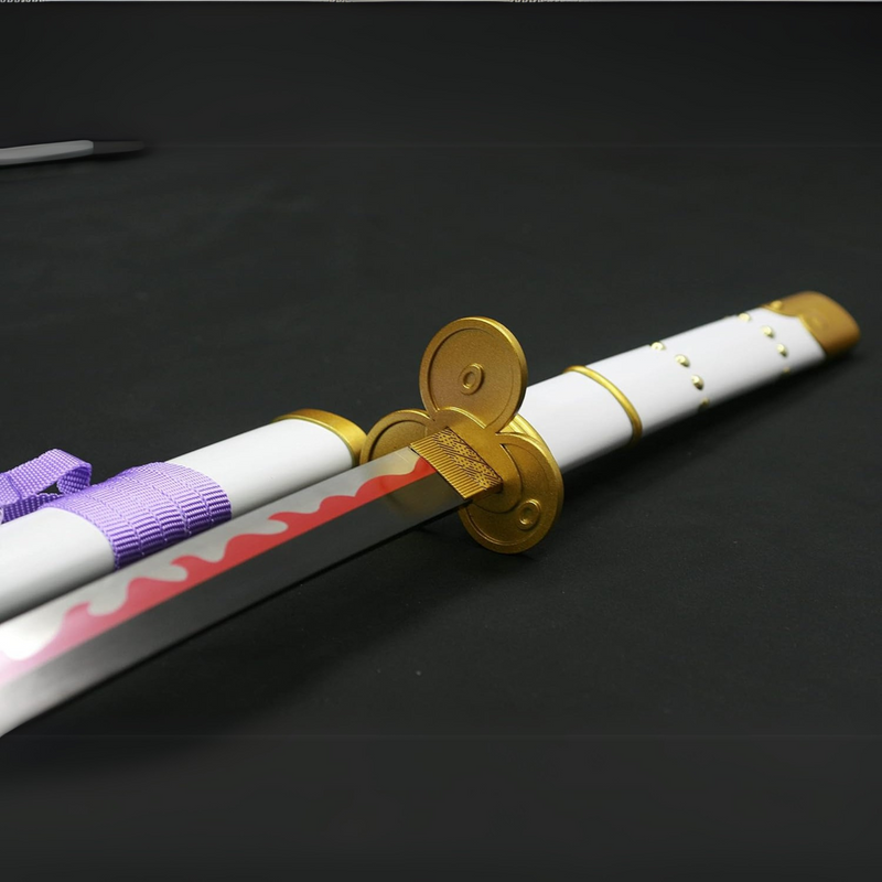 Roronoa Zoro – One Piece Enma White – Wooden Katana Replica (104 cm)