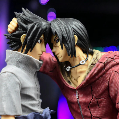 High-detail Sasuke Itachi Naruto anime statue for collectors