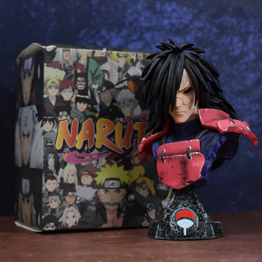 Madara Uchiha 15cm head action figure Naruto with stand