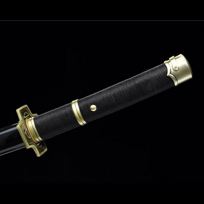 Close-up of Roronoa Zoro’s Yubashiri Handle and Guard