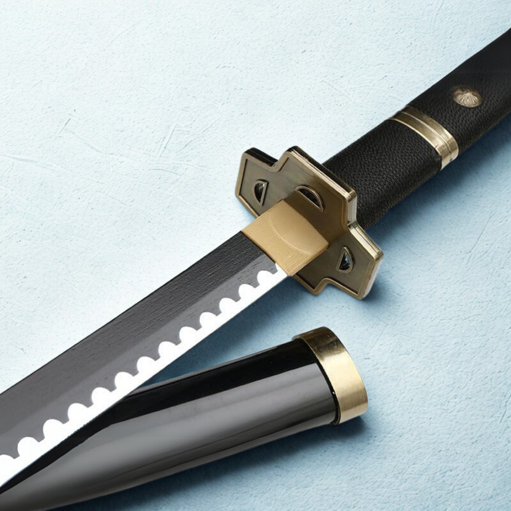 Zoro Yubashiri LED Katana Replica with Glowing Blade