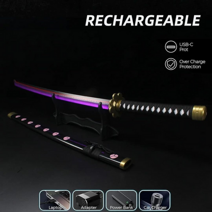 Roronoa Zoro – One Piece Shusui – LED Katana Replica (104 cm)