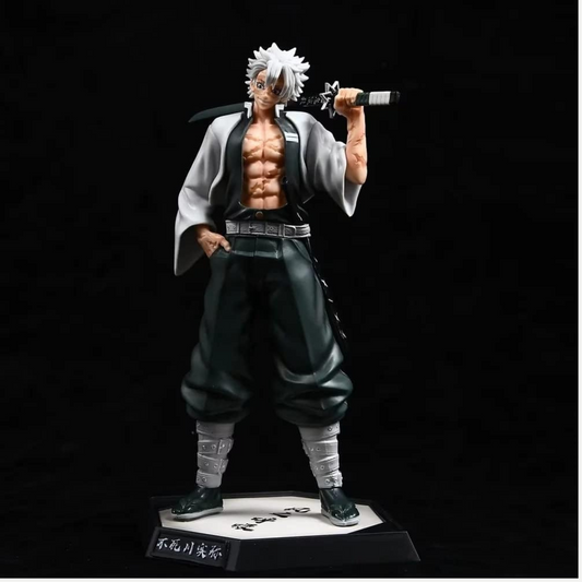 Sanemi Shinazugawa action figure – Demon Slayer anime collectible with battle-ready stance