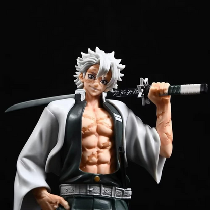 Sanemi Shinazugawa action figure – Demon Slayer anime collectible with battle-ready stance