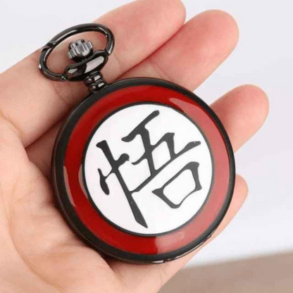 Demon Slayer Pocket Watch Metal Keychain – anime-inspired vintage accessory