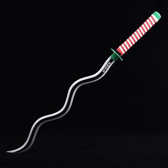 Obanai Iguro – Demon Slayer Serpent Nichirin – Wooden Katana Replica (104 cm)