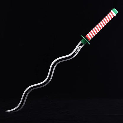 Obanai Iguro – Demon Slayer Serpent Nichirin – Wooden Katana Replica (104 cm)
